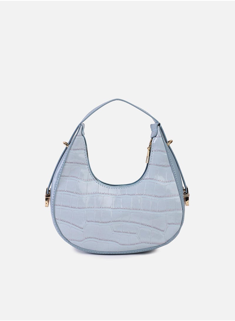 Haute Sauce - Azure Textured Sky Blue Mini Bag - Image 1