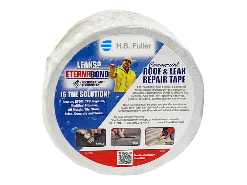 EternaBond AlumiBond 2" x50' MicroSealant Tape with 4mil Aluminum Backer | 21 mil Total Thickness | EB-AB020-50R - One-Step Durable, Waterproof and Airtight Repair - Image 2