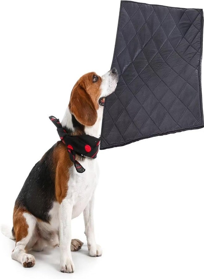 ROYALAY Chew Proof Dog Crate Pad Mat for Tough Dog, Indestructibl and Water Resistant Dog Mat for Aggressive Chewer, 18"x29" Durable Bed Mat Design for Dog Cage(18"x29", Black) - Image 2