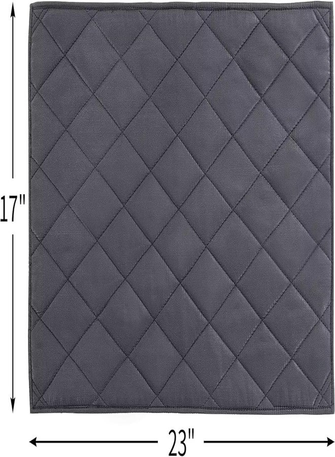 ROYALAY Chew Proof Dog Crate Pad Mat for Tough Dog, Indestructibl and Water Resistant Dog Mat for Aggressive Chewer, 18"x29" Durable Bed Mat Design for Dog Cage(18"x29", Black) - Image 3