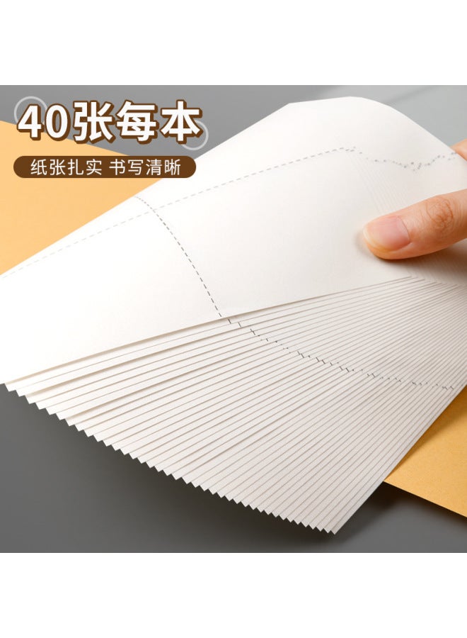 True Color Pieces Of Tearable Draft Draft Paper Blank Calculation Paper Thickeneded White Paper Partition Draft Book - Image 4