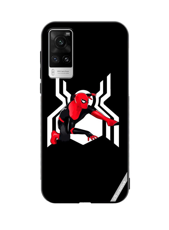 VR CREATIVE Protective Case Cover For Vivo X60 Pro Spiderman Design Multicolour - Image 1