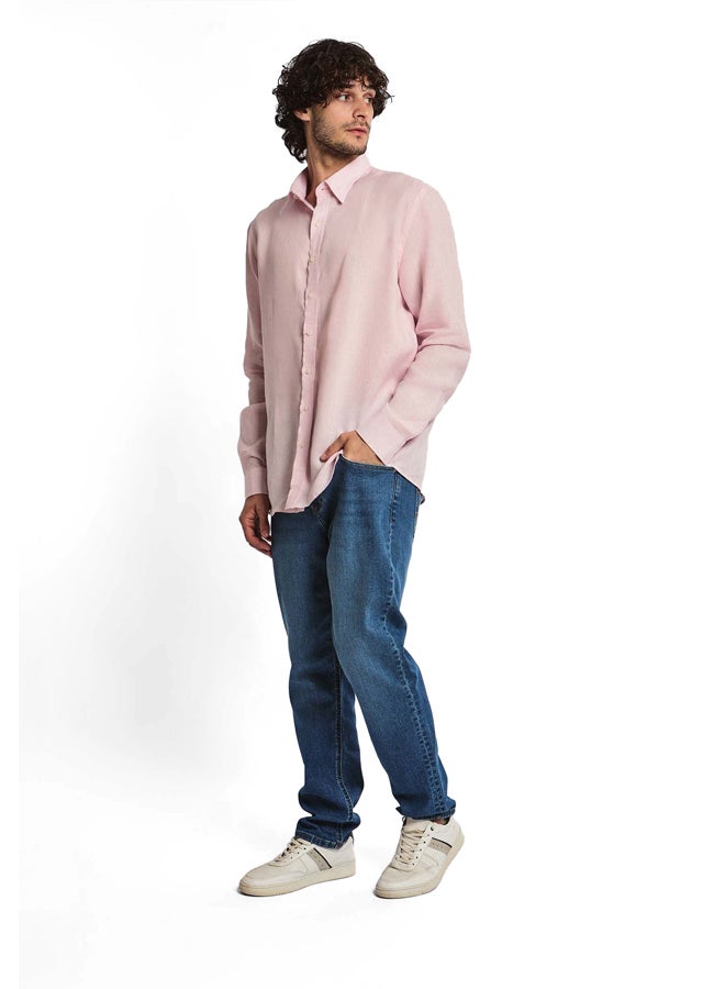 DALYDRESS Casual Long Sleeve Linen Shirt - Image 4