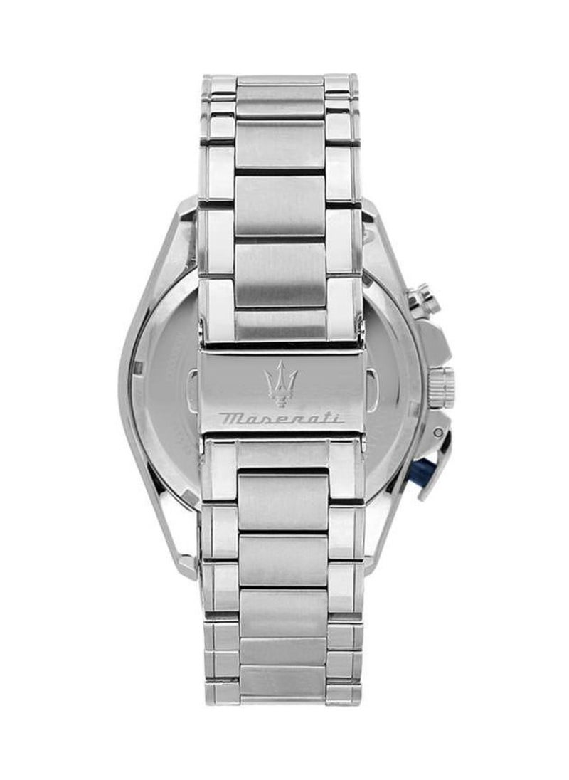 Maserati Men’s Traguardo Analog Quartz Blue Dial Stainless Steel Watch R8873612043 - 45mm  - Image 5