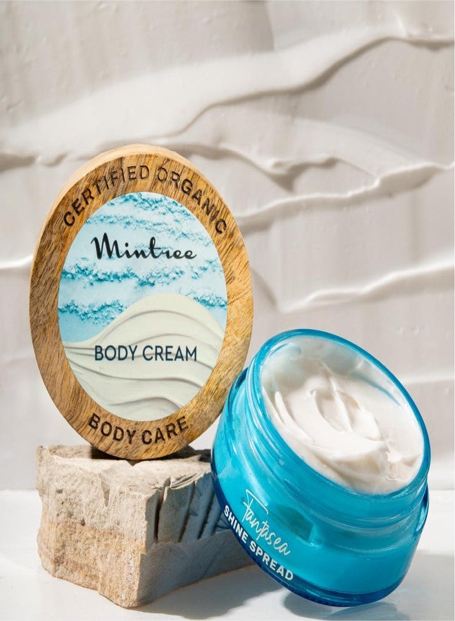 Mintree FantaSea Moisturizing Body Butter for Dry Skin with Up to 72-Hour Hydration, Tan Removal and Skin Repair | Softening and Nourishing Body Butter Cream for Women and Men | 150g - Image 1