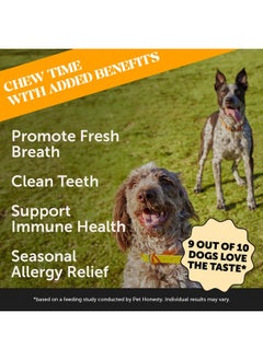 Pet Honesty Pet Honesty Allergy Support Fresh Sticks - Dental Sticks for Dogs - Dental Dog Chews - Immune Health + Allergy Support for Dogs - Freshen Dog Breath, Reduce Plaque + Tartar - 30 Sticks  - Image 2