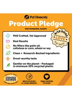 Pet Honesty Pet Honesty Allergy Support Fresh Sticks - Dental Sticks for Dogs - Dental Dog Chews - Immune Health + Allergy Support for Dogs - Freshen Dog Breath, Reduce Plaque + Tartar - 30 Sticks  - Image 4