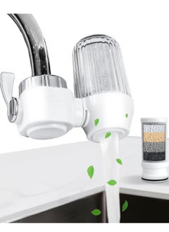 Replacing the filter with a sink water filter, faucet water filter, faucet water purifier, water filtration system to reduce chlorine and odor impurities in faucets, kitchens, bathrooms, bathtubs, etc