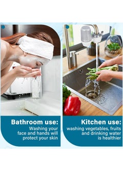 TAYRAN Replacing the filter with a sink water filter, faucet water filter, faucet water purifier, water filtration system to reduce chlorine and odor impurities in faucets, kitchens, bathrooms, bathtubs, etc  - Image 4
