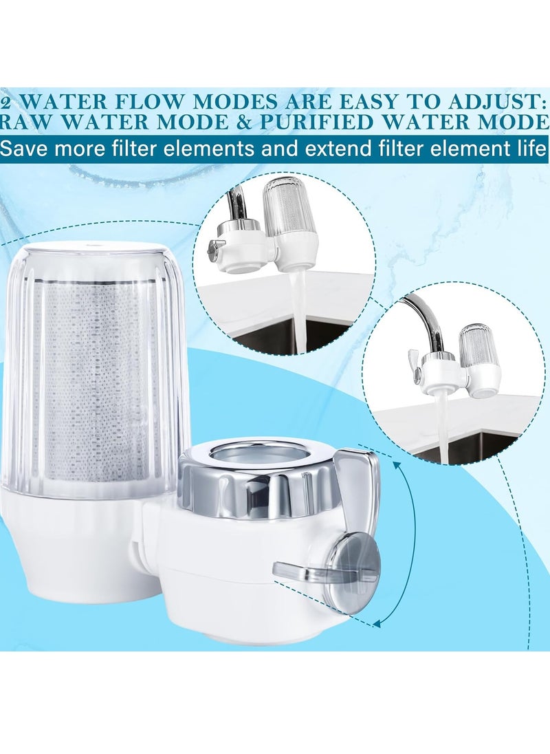 TAYRAN - Replacing the filter with a sink water filter, faucet water filter, faucet water purifier, water filtration system to reduce chlorine and odor impurities in faucets, kitchens, bathrooms, bathtubs, etc - Image 1