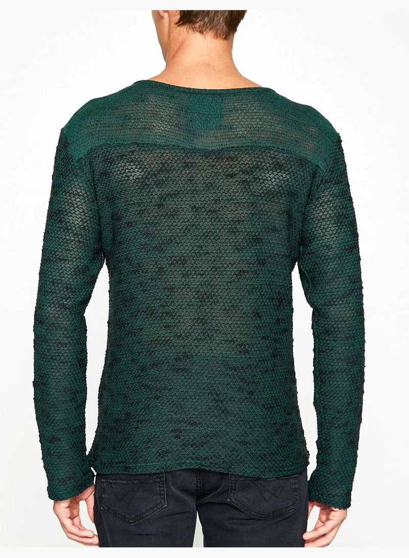 KOTON Scoop Neck Sweater