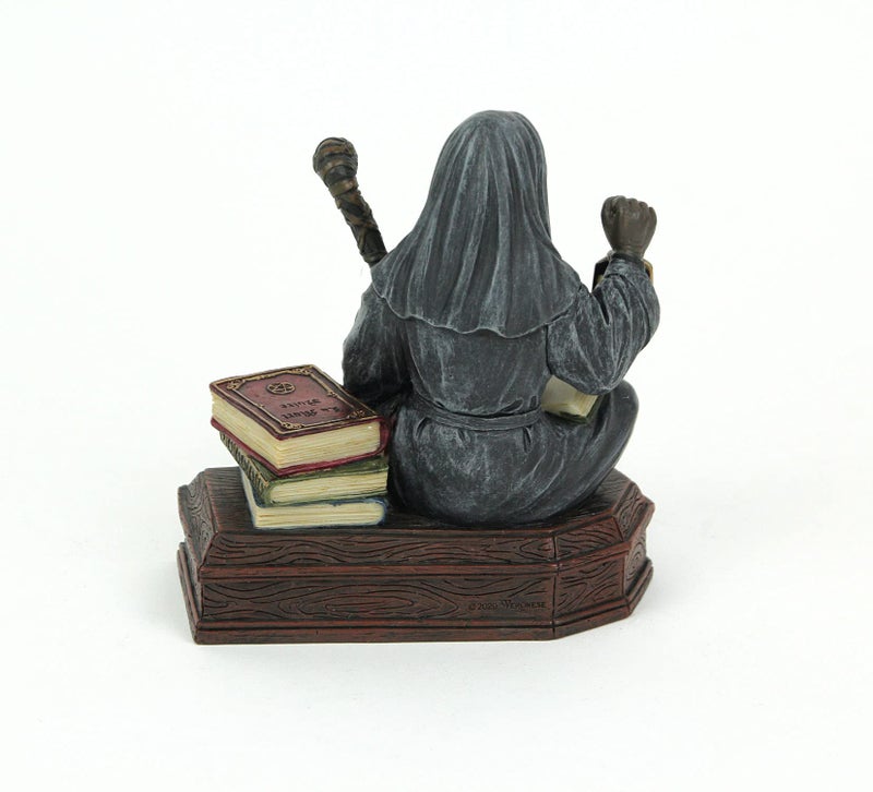 Veronese Design 5 1/8"" Mortician Apothecarius Steampunk Plague Doctor Resin Sculpture Handpainted Figurine - Image 4