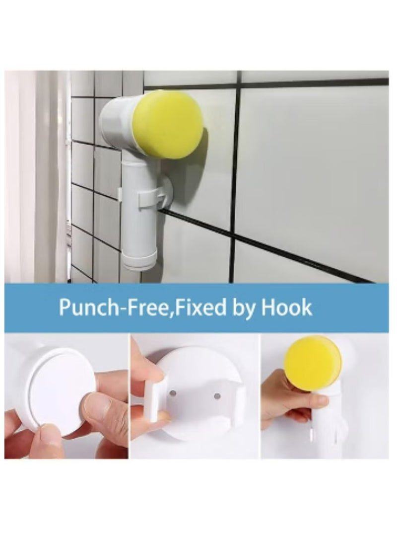 Electric Cleaning Brush Rechargeable Cleaning Tools with 3 Brush Heads for cleaning all surfaces - Image 5