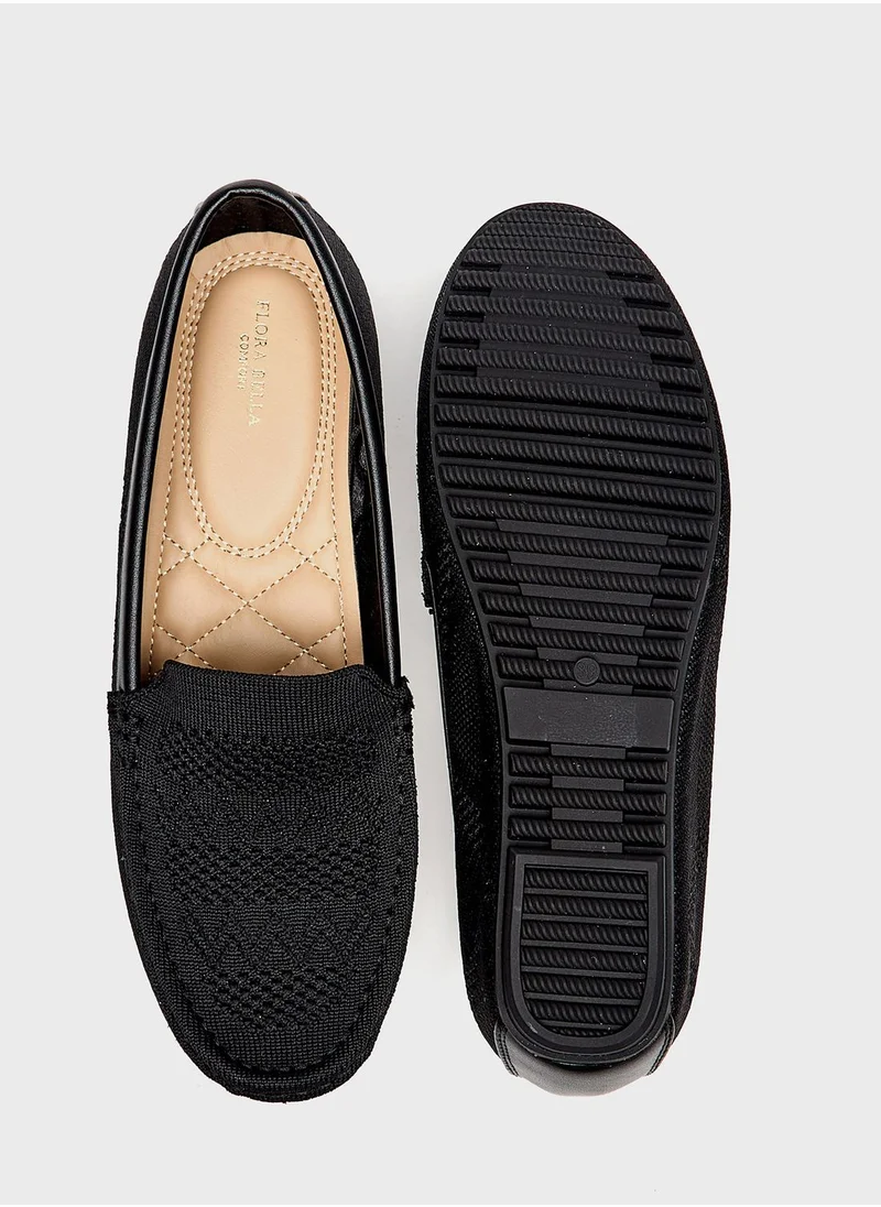 شو اكسبرس Essential Flat Moccasins