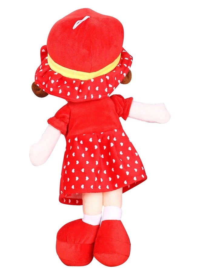 Glance Soft Cute Looking Beautiful Doll | Attractive Stuffed Toys | Grab Your Attention on Little Darling Doll (Red Winky, Doll 60 cm) - Image 5