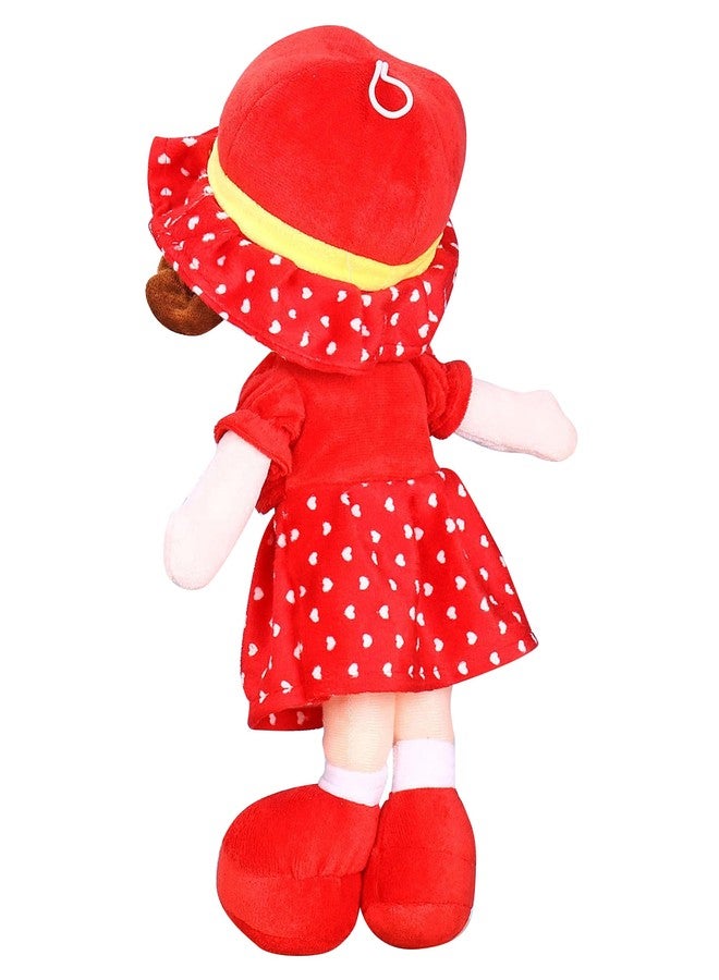 Glance Soft Cute Looking Beautiful Doll | Attractive Stuffed Toys | Grab Your Attention on Little Darling Doll (Red Winky, Doll 60 cm) - Image 4