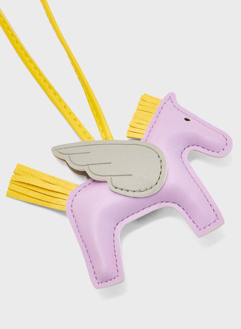 Ginger Whimsy Winged Pony Bag Charm  - Image 3
