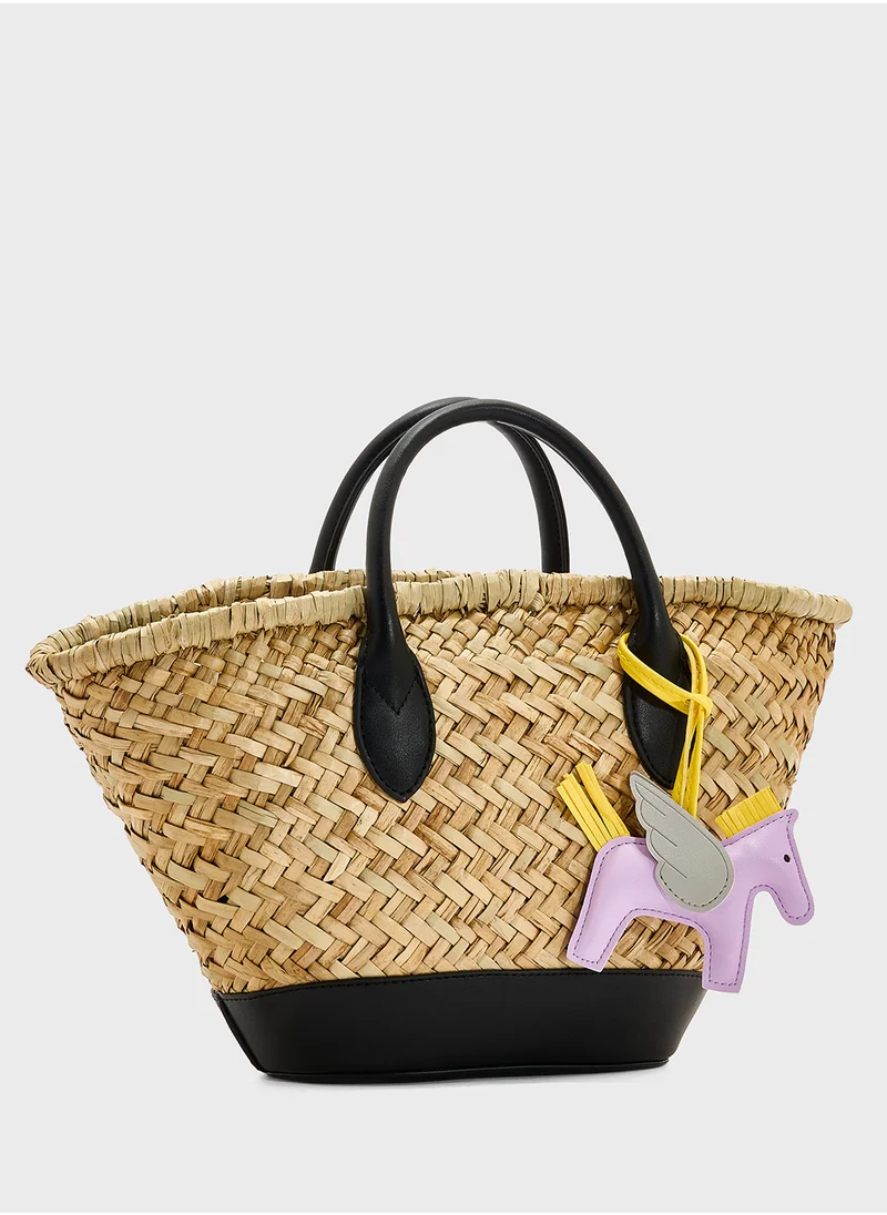 Ginger Whimsy Winged Pony Bag Charm