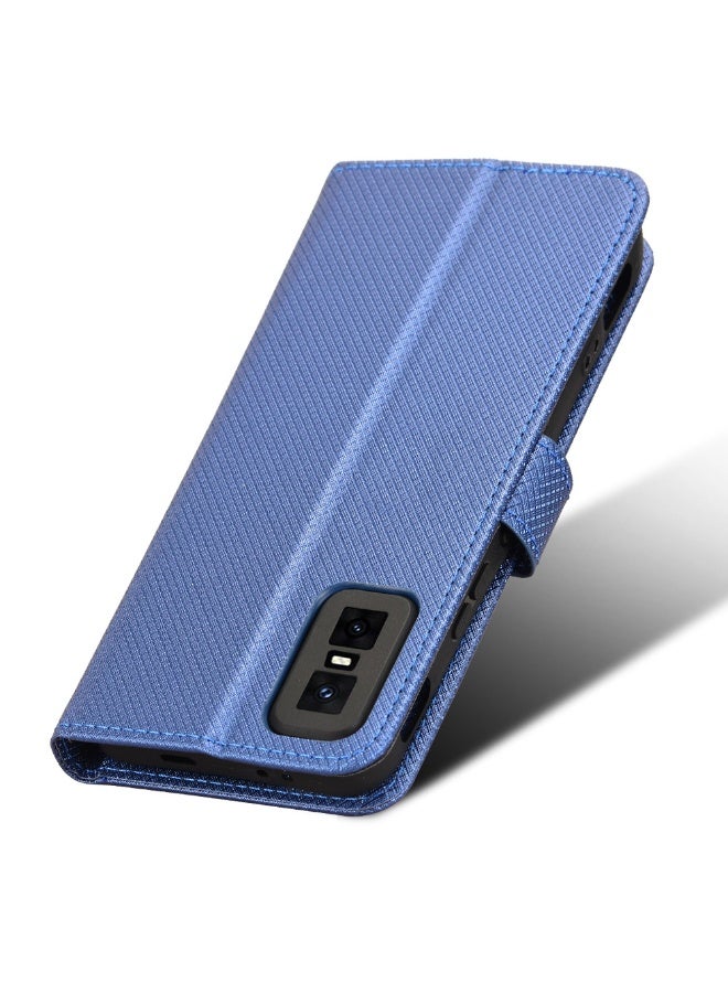 For Infinix GT30 Pro 5G Case, Premium Leather Wallet Flip Cover, Card Slots & Money Pock Blue - Image 5