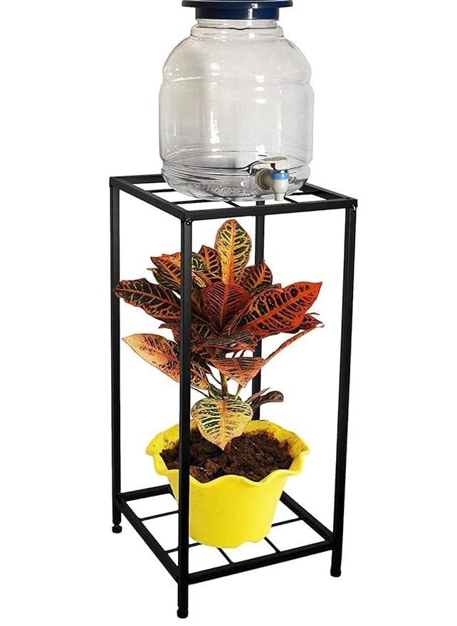 A to Z Hub A TO Z Hub Stylish and Useful 2 Tier Water Dispenser Can and Water Bottle StandMatka Pot StandBislery Bottle Holder Rack for KitchenOfficeHotelSchoolShop 2 Self Rack  - Image 2