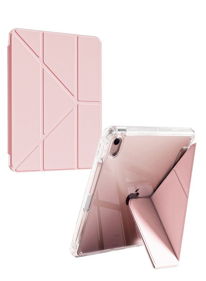 آي باد ميني ( 2024 / 2021 ) 7 / 6 8.3 بوصة حامي ، حامي الكمبيوتر اللوحي ، التلقائي الصحوة / النوم ، آي باد حامي ، مع القلم الأخدود ، ثلاثة أضعاف واي ميني ، الوردي - Image 1