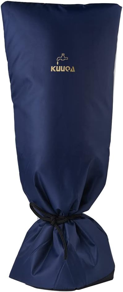 KUUQA Kuuqa Large Size Outdoor Faucet Cover Faucet Socks Outdoor Hose Cover for Winter Freeze ProtectionDeep Blue - Image 4