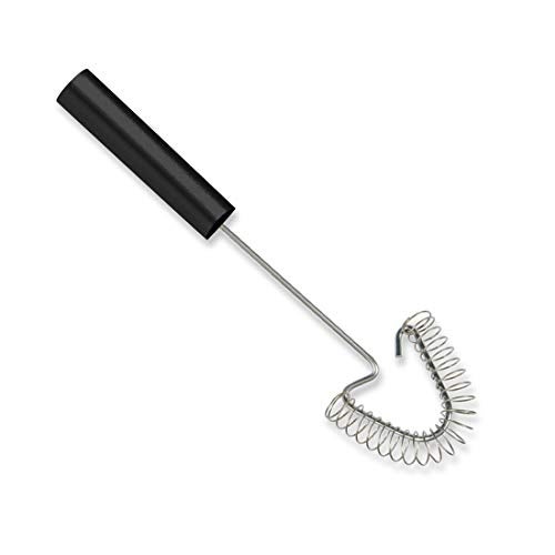 Rada Cutlery Handi-Stir Whisk, Made in USA, Black Handle - Image 1