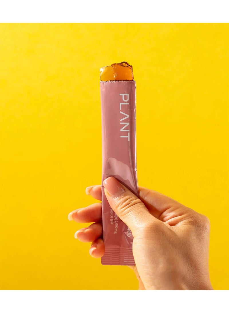 PLANT Vitamin D Collagen Citron Flavor - 15 Jelly Sachets - Image 3