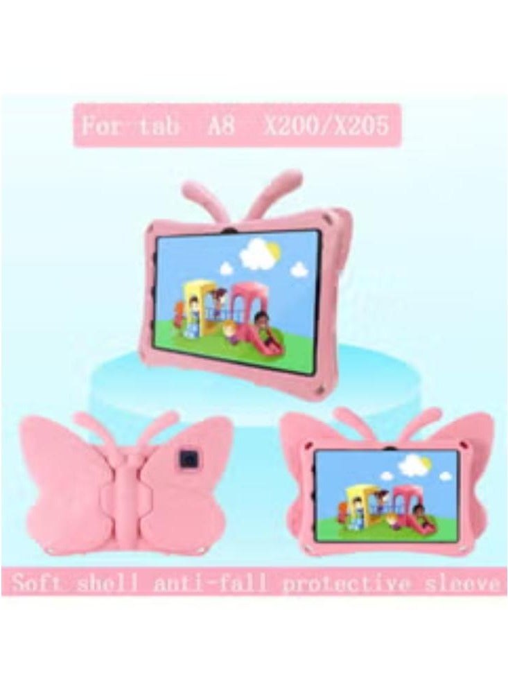Kids Case Cute Butterfly Compatible with Samsung Galaxy Tab A 10.1inch Tablet SM-T510 SM-T515 SM-T517 for Kids Light Weight EVA Rugged Shockproof Heavy Duty Kids With 2 FREE Screen Protectors - Image 2