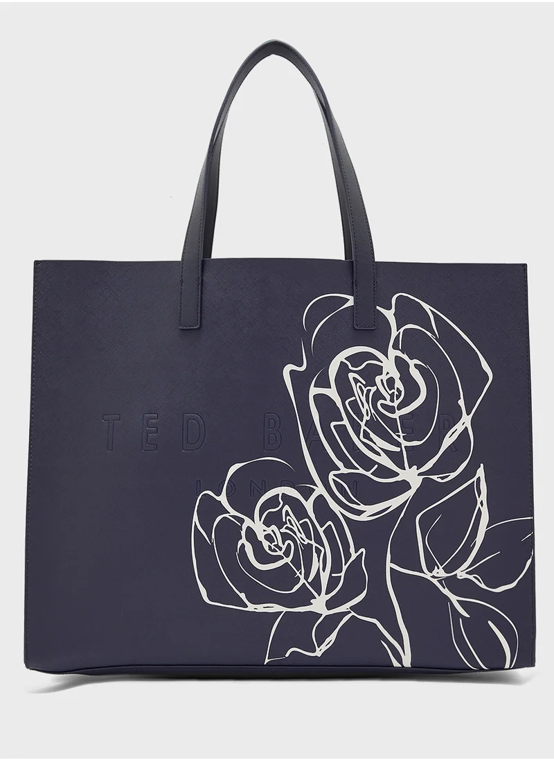 Ted Baker Alumcon Large Icon Tote Bag