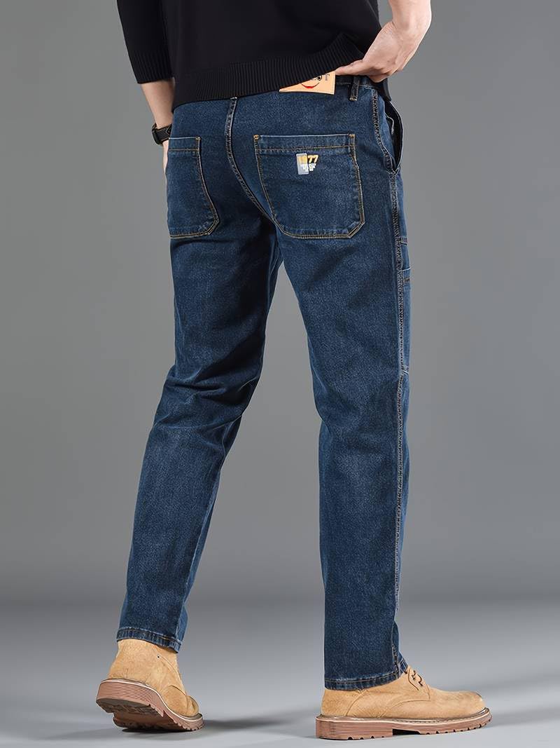 TOPLOT Men Jeans | Stylish Denim Look | Regular Fit Design | Comfortable Wear Structure | Trendy Look Styling | Easy Movement Fit | Perfect for Casual & Everyday Wear (5213_30_Blue) - Image 2