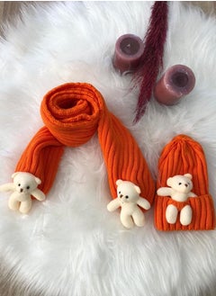 Generic Girls Scarf and Hat Set Age 4-14  - Image 1
