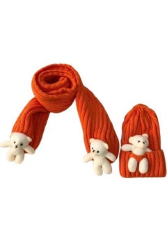 Generic Girls Scarf and Hat Set Age 4-14  - Image 2