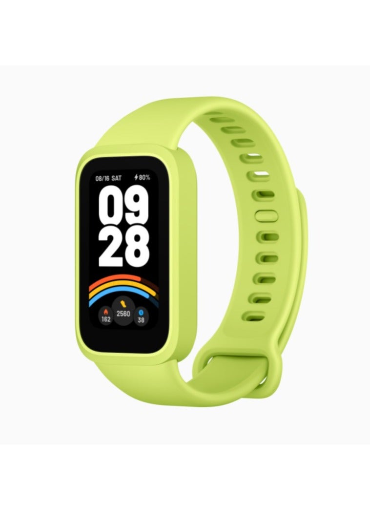 شاومي Smart Band 9 Active – Green | Fitness Tracker with AMOLED Display & Health Monitoring Green - Image 2