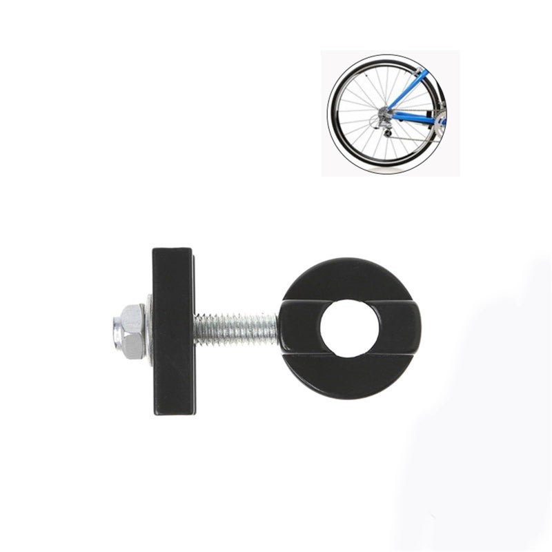 Black Bicycle Chain Adjuster Tensioner Fastener Aluminum Alloy Bolt for BMX Fixie Bike 5pcs - Image 3