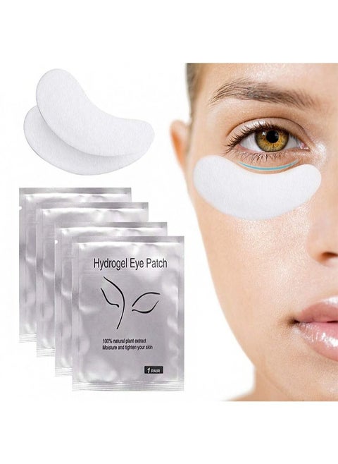Under Eye Gel Pad Eyelash Extension Pads No Shedding DIY False Eyelash Extension Makeup Eye Gel Patches (50 Pack)