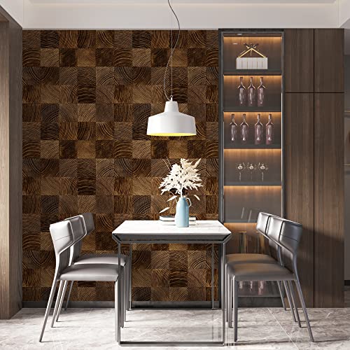 PAPER PLANE DESIGN Self Adhesive Wall Sticker Matte Waterproof Wooden Wallpaper for Door-1 Roll Size 2 X 12 Feet - Image 5