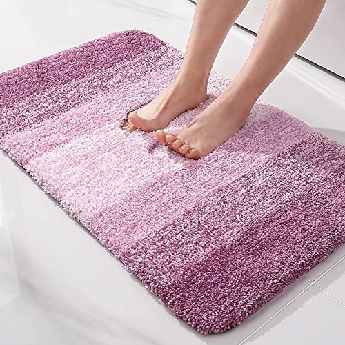 T Decore Door Mats for Home Living Room | Anti-Skid Doormats for Bathroom and Bedrooms | Main Door Mat for Entrance (Purple, 18 x 28 Inch) - Image 1