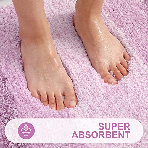 T Decore Door Mats for Home Living Room | Anti-Skid Doormats for Bathroom and Bedrooms | Main Door Mat for Entrance (Purple, 18 x 28 Inch) - Image 2