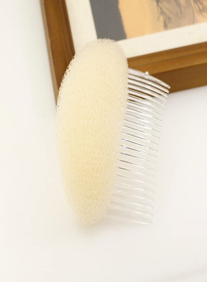 vipolish 2 PCS Bump It Up Volume Inserts Hair Comb Sponge Foam Hair Base Styling Tool Accessories Decoration for Increasing Hair Making Princess Puffy Hairstyle - Image 3