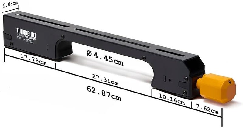 TOUGHBUILT – Universal Tool Mounts, Heavy-Duty Wall and Surface Mounting System, Reinforced Polymer Construction, and Quick-Release Design for Tool Organization in Garage, Shop, or Jobsite (TB-S250) - Image 3