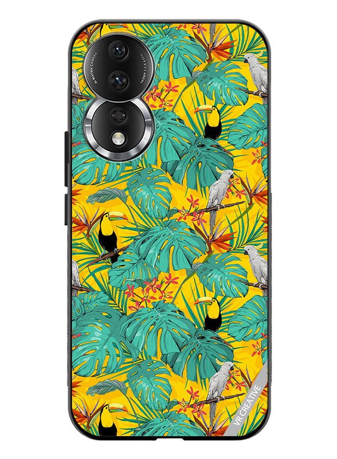 VR CREATIVE Protective Case Cover For Honor 80 Jungle Bird Design Multicolour - Image 1