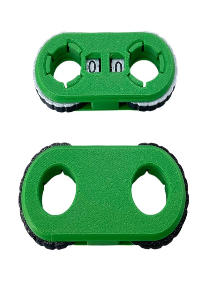 XJPONGC 2 Pack MTG Life Counter 2 Ring (Green) - Image 3