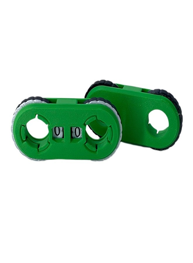 XJPONGC 2 Pack MTG Life Counter 2 Ring (Green) - Image 2