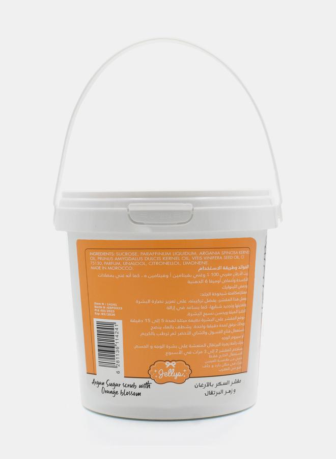 Jellys Argan Sugar Scrub with Orange Blossom - Image 4