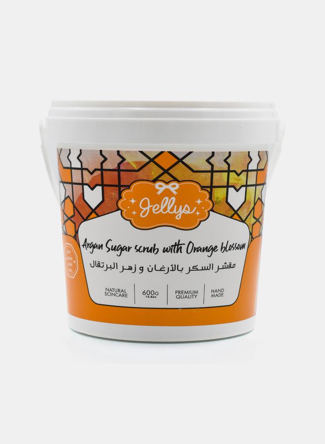 Jellys Argan Sugar Scrub with Orange Blossom - Image 2