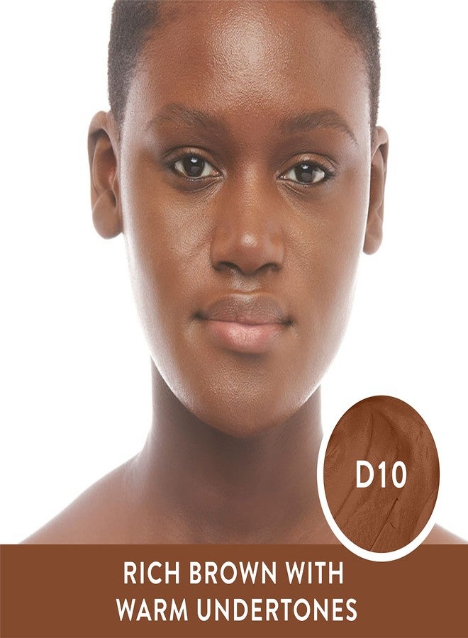 Mented Cosmetics Stick Foundation Make Up, Concealer & Contour Stick for Dark Skin, Cream Foundation for Black Women Makeup, Vegan and Cruelty Free, D10 - Image 2