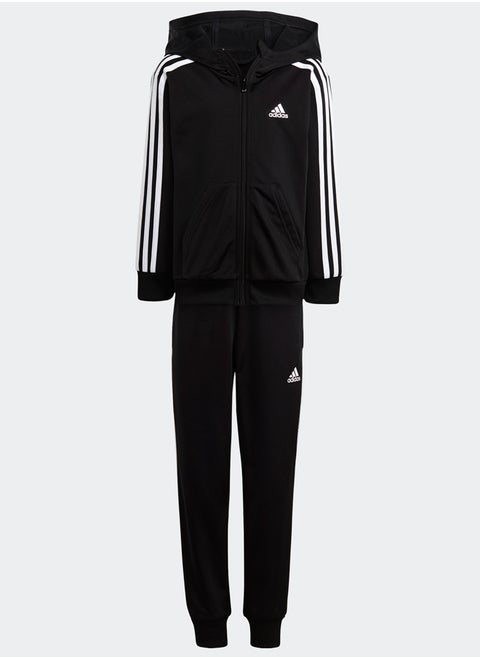 Essentials 3-Stripes Shiny Track Suit