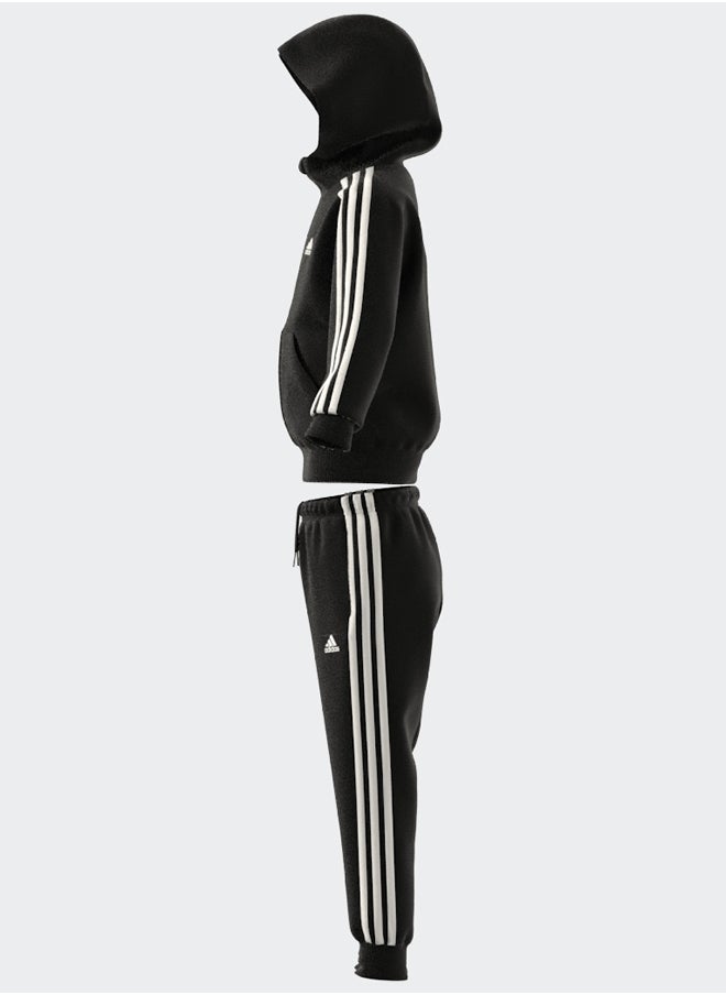 Adidas - Essentials 3-Stripes Shiny Track Suit - Image 1