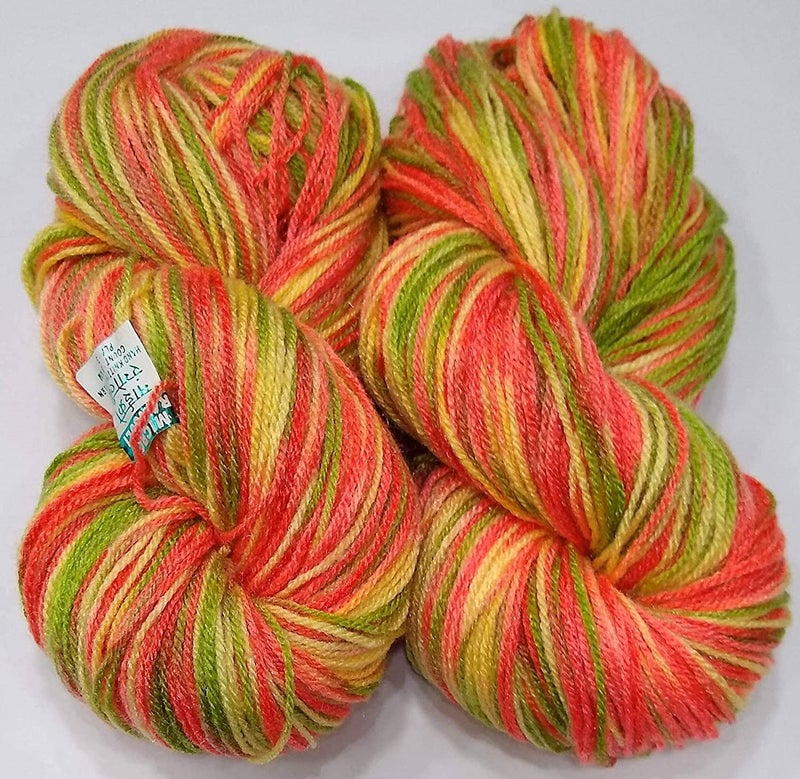 NTGS Oswal Knitting Wool, Carrot 200 gm Woolen Crochet Yarn Thread - Image 4